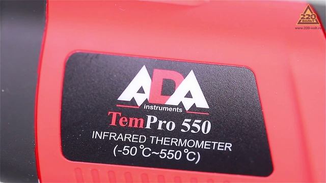 Обзор Пирометр термодетектор ADA TemPro 550 от  50°С до 550°С