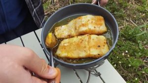 Жареная треска