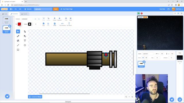 Make A Lightsaber In SCRATCH | Part 2 - Power And Sound