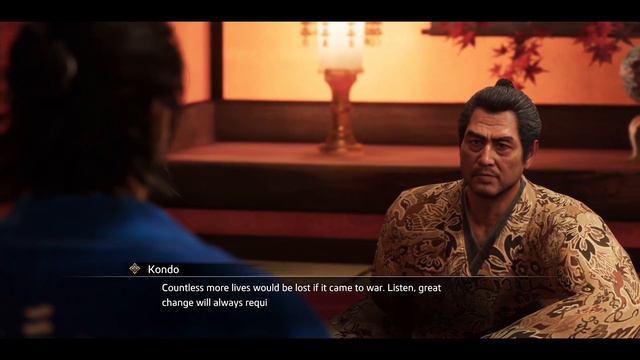 Like A Dragon: Ishin!. #33. Встреча с Исами Кондо
