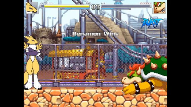 Mugen AI Battle - Renamon VS Bowser смотреть онлайн