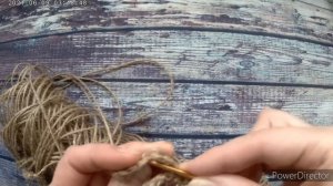 СТИЛЬНАЯ АВОСЬКА ИЗ ДЖУТА мастер класс / ЧТО МОЖНО СДЕЛАТЬ ИЗ ДЖУТА ?