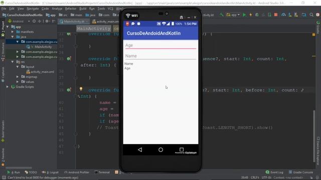 Curso de Android and Kotlin desde cero Estructura de condicion if смотреть онлайн