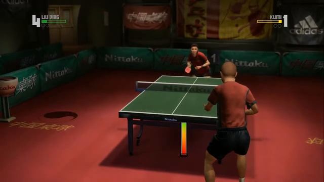 Underrated Game: Rockstar Table Tennis(Xbox360) - Another 60 FPS Test смотреть онлайн