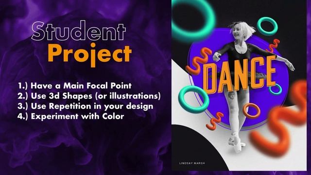 NEW Lessons Added! Create A Dynamic Poster Design in Adobe Photoshop! смотреть онлайн