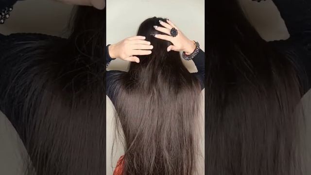 Easy hairstyle within seconds ? #hairstyle #hairstylingvideos #shorts #youtubeshorts смотреть онлайн