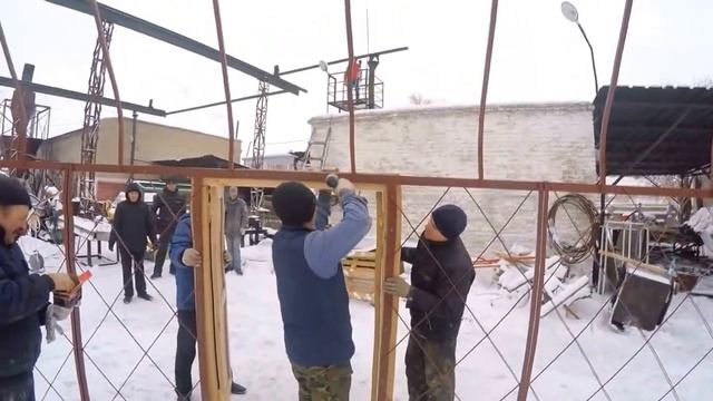 Сборка юрты смотреть онлайн