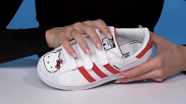 adidas Originals Kids Superstar Hello Kitty (Little Kid) SKU: 9783598 смотреть онлайн