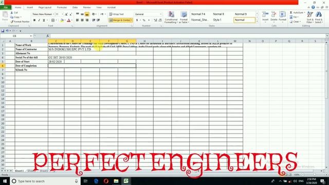 How to create a measurement book in excel sheet смотреть онлайн