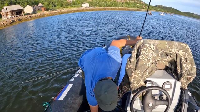 ГОРБУША С ЛОДКИ / Humpback salmon from the boat смотреть онлайн