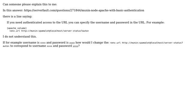 munin-node apache_ with basic authentication - please be more specific смотреть онлайн