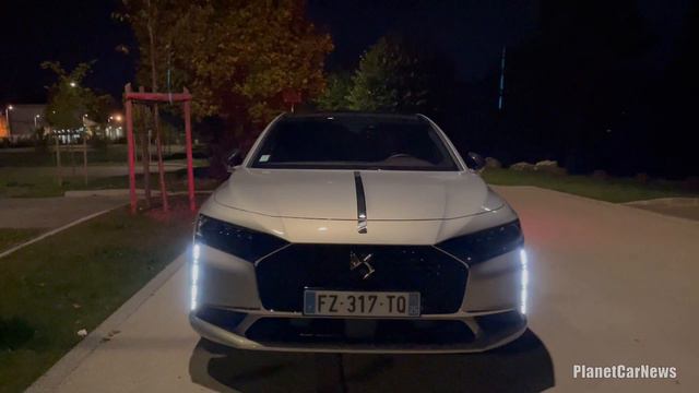 DS 9 Rivoli+ 2021 At Night | DS MATRIX LED Vison & Ambient Lighting