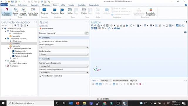 Comsol multiphysics: Módulo de campos magnéticos / Sección 1 - Video 2: Interfaz смотреть онлайн