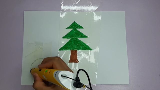 Ёлка из пластика с помощью 3д ручки | Как сделать ёлку | Рисуем пластиком смотреть онлайн