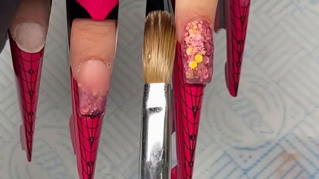 Autumn nail design | pink acrylic nail design | inc Delanie nail drill review смотреть онлайн