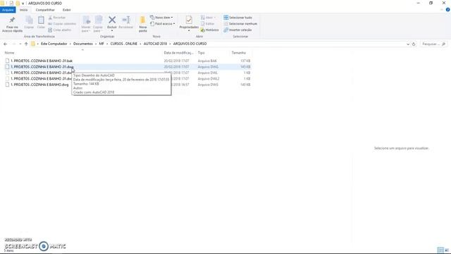AutoCAD Essencial + | Kultivi | Arquivos de backup bak | Prof. Marcelo Furtado смотреть онлайн