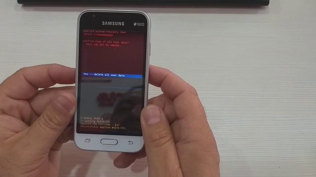 Samsung Galaxy J1 Mini Hard Reset Restore To Factory Settings
