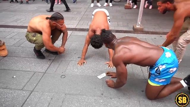 Can 14 year old @DEMARJAYSMITH07 do 150 CLEAN Push ups for $100!? | $100 Challenge смотреть онлайн
