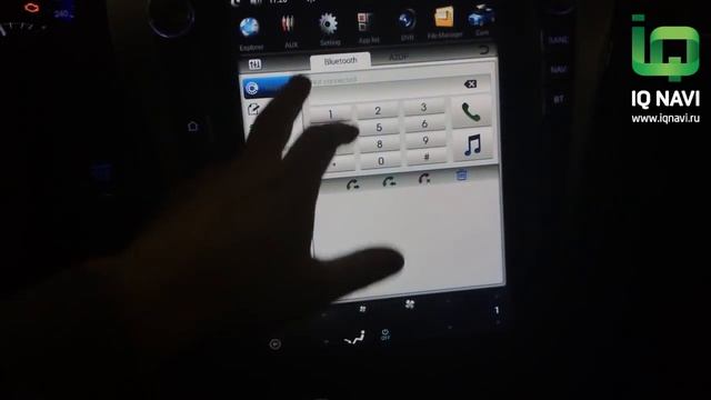 Магнитола с вертикальным экраном IQ NAVI T54-2918TS Toyota Camry V55 (2014+) 12,1" TESLA STYLE смотреть онлайн