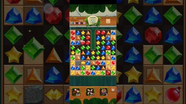 Jewels Jungle ? Level 235 ⭐⭐ 2021 - Jewels & Gems Match 3 Puzzle no Booster ? Android Gameplay ✅