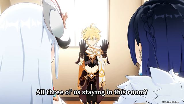 Yelan & Shenhe Sleeps With Aether | Genshin Impact Animation