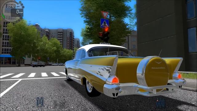 City Car Driving 1.5.1. Chevrolet Bel Air 1957 TrackIR 4 Pro 1080P