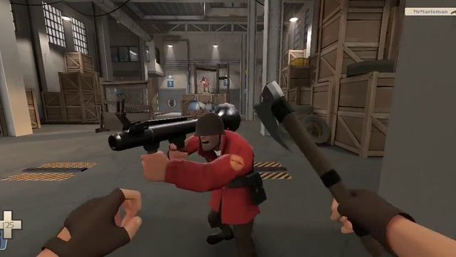 TF2 Mod Weapon Demonstration: The Hewer's Hatchet смотреть онлайн