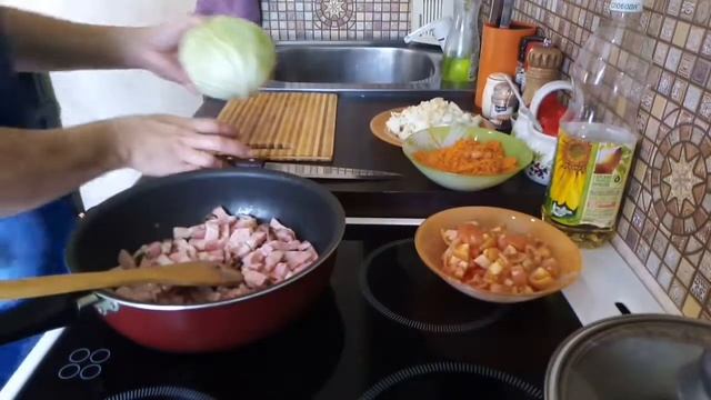 ТУШЁНАЯ КАПУСТА С БЕКОНОМ? смотреть онлайн