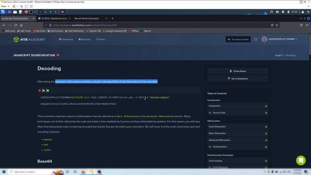 JavaScript Deobfuscation смотреть онлайн