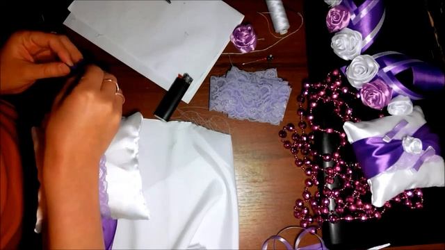 Подушечка для колец/handMade смотреть онлайн