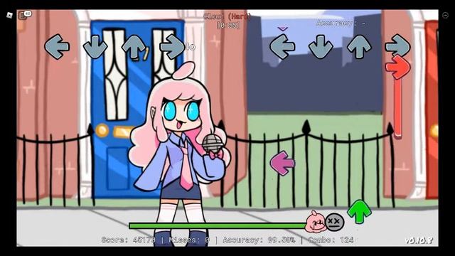 FNF Roblox Monday Morning Misery Notice Me Senpai? Vs Cloud - (Song : Cloud) смотреть онлайн