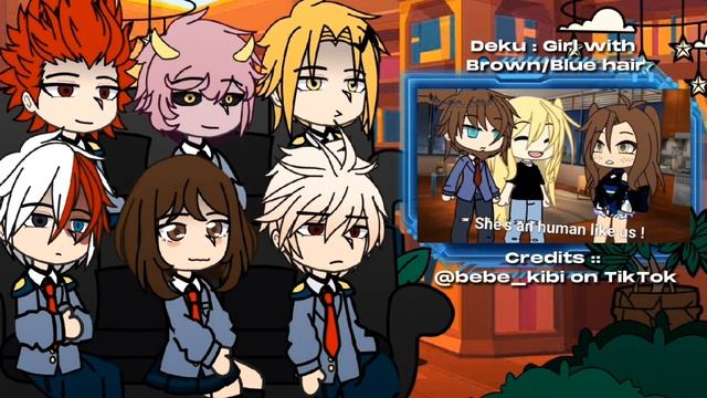 MHA React to Deku as Gacha TikToks смотреть онлайн