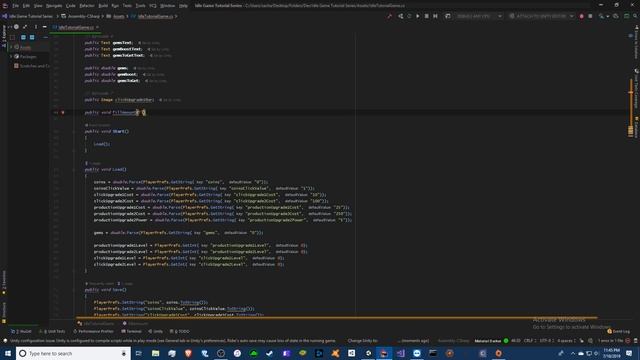 PROGRESS BARS - Unity C# Idle Game Tutorial Series (Ep.7) [2020] смотреть онлайн