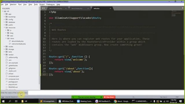 Complete Project on Laravel 7 from Scratch Urdu/Hindi Tutorial by Afnan Yousuf Part 1 смотреть онлайн