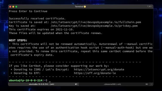How to Get Letsencrypt Wildcard Certificate (Using Letsencrypt Nginx DNS Challenge | Certbot) смотреть онлайн
