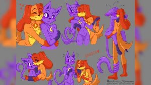 Catnap x Dogday Friends (The Smiling Critters)