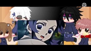 Jujutsu kaisen react to F! Y/n / part 1 / heading on break