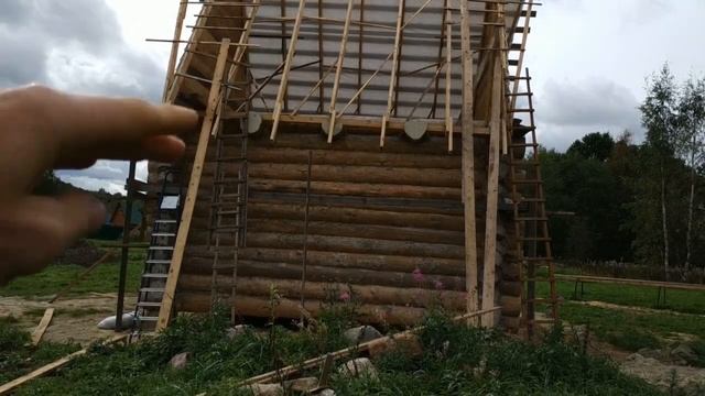 Технические подробности строительства "тёплой" крыши. Часть 1 смотреть онлайн