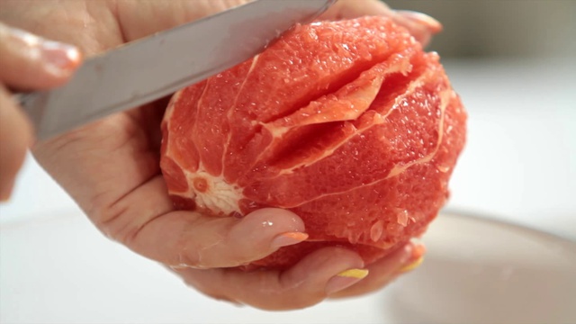 Салат с креветками и грейпфрутом смотреть онлайн