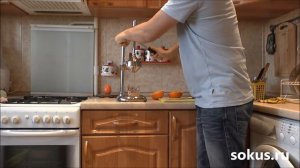 Апельсиновый сок. Соковыжималка пресс для цитрусовых Orange Press.