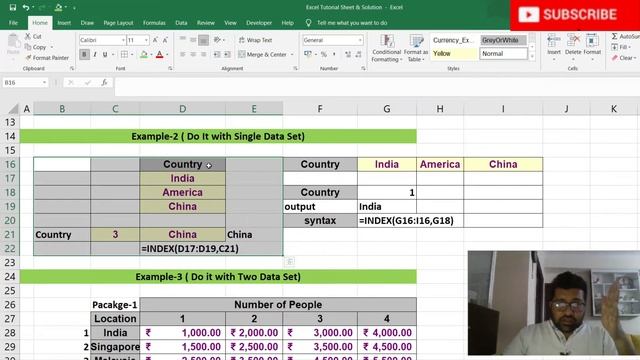 Index Function || Use of Index Function In Excel смотреть онлайн
