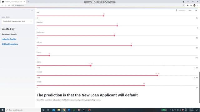 Credit Risk Management App using Machine Learning in Python смотреть онлайн
