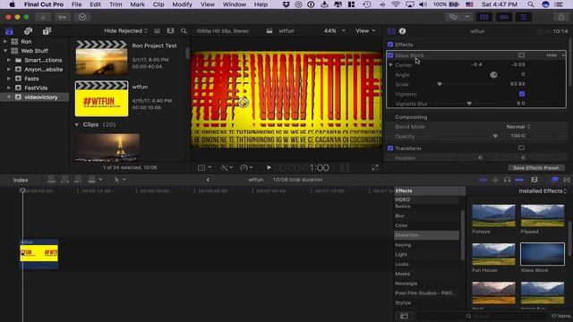 How to Delete Effects from Clips in Final Cut Pro X смотреть онлайн