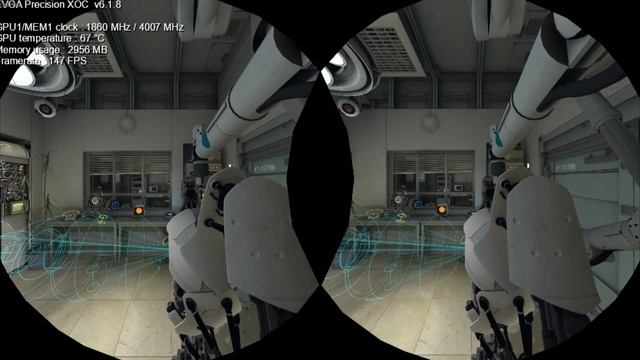 Steam Vr Performance Test (Intel i3 6100 + gtx 1070) смотреть онлайн