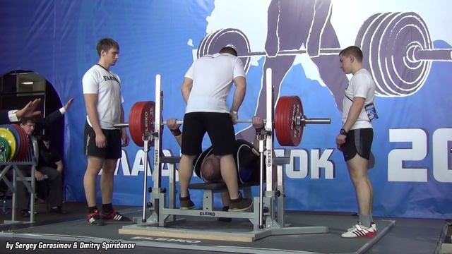 Russian Powerlifting Nationals - 2015. +120 Kg
