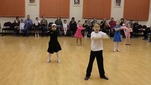 Открытый урок в ТСК "Кураж" 22.12.2014 диско заход 1 смотреть онлайн