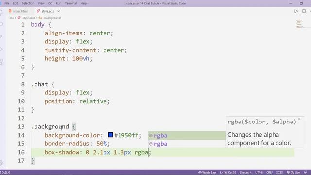 ?SVG Animated Chat Bubble Effect | HTML & SCSS | CSS3 Advanced Tutorial. смотреть онлайн