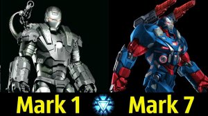 Все Костюмы Воителя (Mark 1 - Mark 7) ! Детальный Разбор !