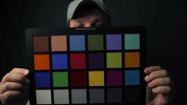 Colorchecker для киношной картинки. Карта цвета получаем правильный цвет.
