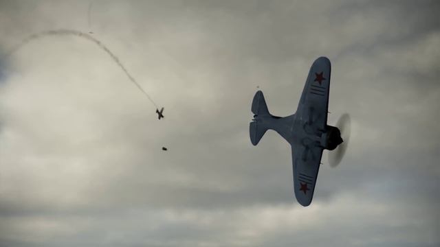 War Thunder Fan Movie | И-16 "Ишак" | В. Высоцкий "Баллада о борьбе" смотреть онлайн